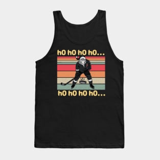 Vintage Ho Ho Ho Hockey Tank Top